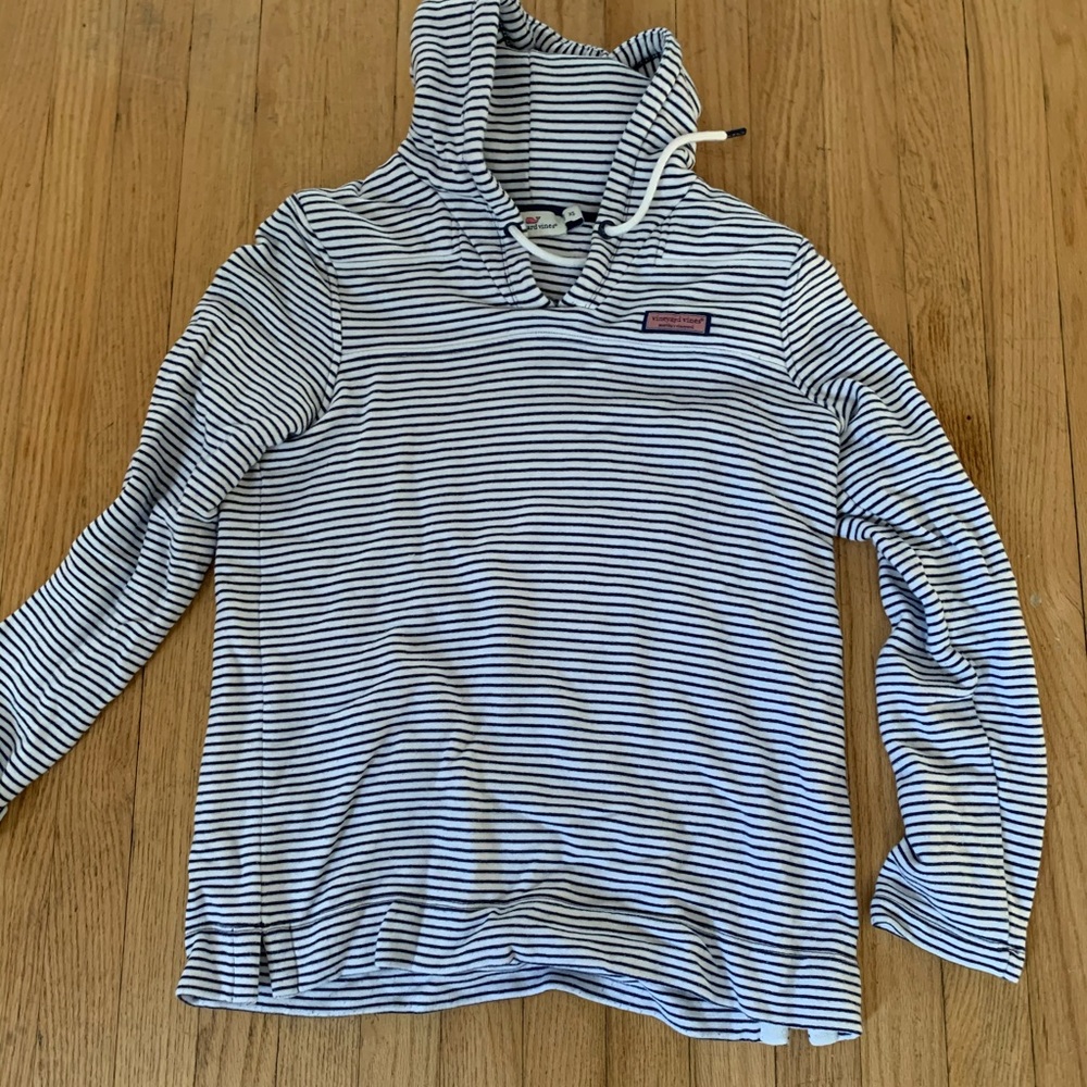 Striped hoodie